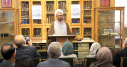 تقدیر از خاندان نظام مافی در کتابخانه مرکزی