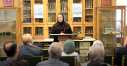 تقدیر از خاندان نظام مافی در کتابخانه مرکزی