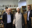 بازدید ریاست محترم دانشگاه تهران از کتابخانه مرکزی
