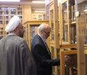 بازدید ریاست محترم دانشگاه تهران از کتابخانه مرکزی