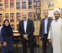 بازدید ریاست محترم دانشگاه تهران از کتابخانه مرکزی