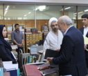 بازدید ریاست محترم دانشگاه تهران از کتابخانه مرکزی