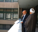 بازدید ریاست محترم دانشگاه تهران از کتابخانه مرکزی