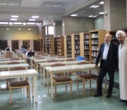 بازدید ریاست محترم دانشگاه تهران از کتابخانه مرکزی
