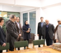 حضور رئیس دانشگاه تهران و معاونین ایشان در کتابخانه مرکزی و مرکز اسناد