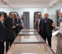 حضور رئیس دانشگاه تهران و معاونین ایشان در کتابخانه مرکزی و مرکز اسناد