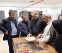 بازدید مدیرعامل ایرنا از کتابخانه مرکزی دانشگاه تهران
