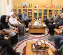 بازدید مدیرعامل ایرنا از کتابخانه مرکزی دانشگاه تهران
