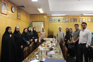 جلسه مشترک مدیران پارس آذرخش با کتابخانه مرکزی دانشگاه تهران برگزار شد