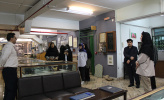 بازدید دانشجویان انجمن علمی تاریخ دانشکده ادبیات و علوم انسانی دانشگاه تهران از کتابخانه مرکزی