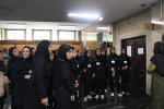 بازدید دانش آموزان و دبیران دبیرستان نمونه دولتی دخترانه شهید چمران شهرستان بناب از کتابخانه مرکزی