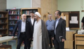 بازدید ریاست محترم دانشگاه تهران از کتابخانه مرکزی