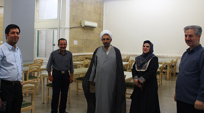 بازگشایی تالار مطالعه آقایان